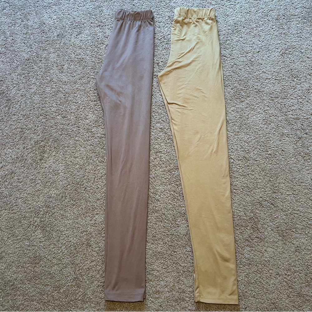 Bundle: 2 Revamped Soft Stretch Leggings
